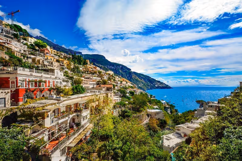 Rome: Pompeii, Amalfi Coast and Positano Day Trip